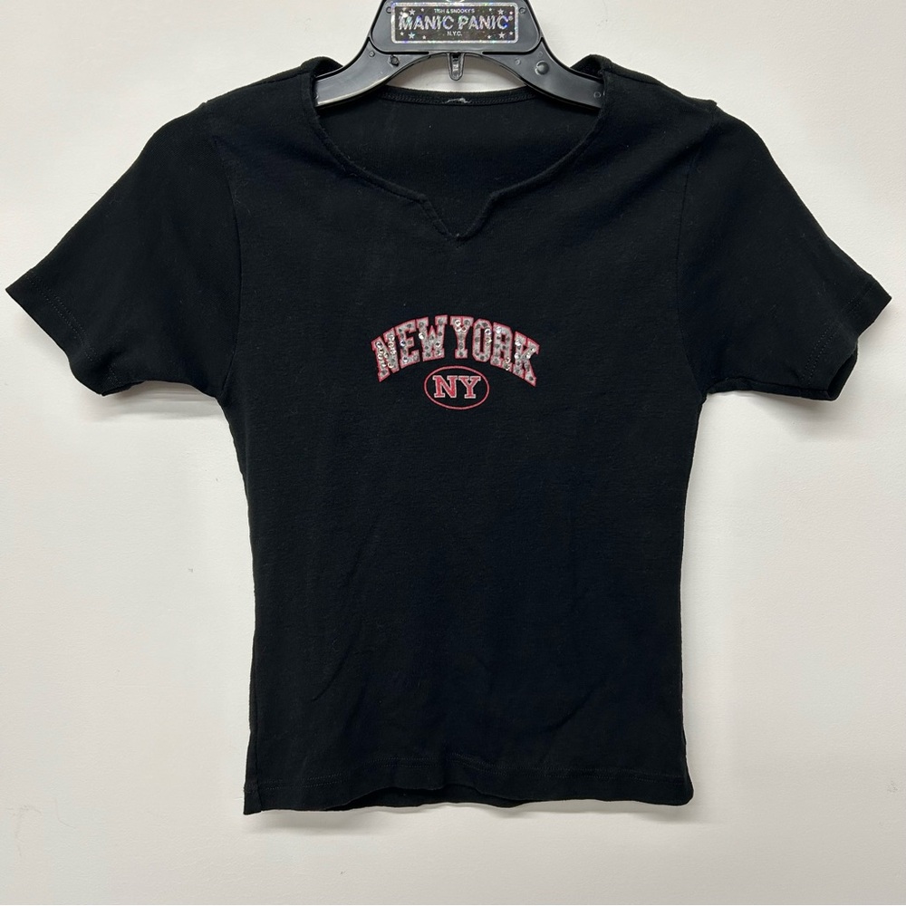 Y2K New York baby tee π½ - Picture 1 of 4